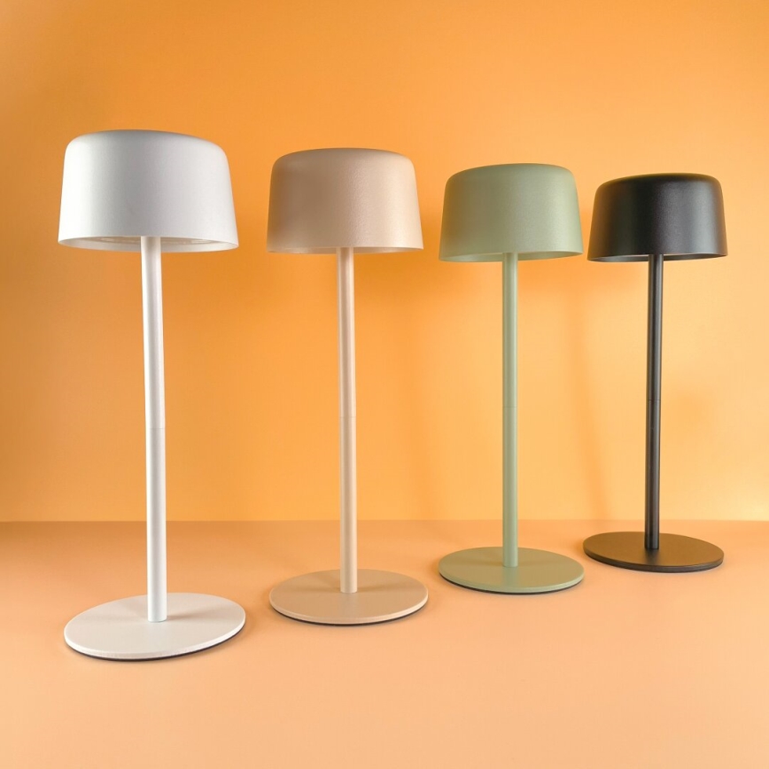Zuma Line - LED Stmievateľná nabíjacia stolná lampa LED/2W/1200 mAh IP44 biela
