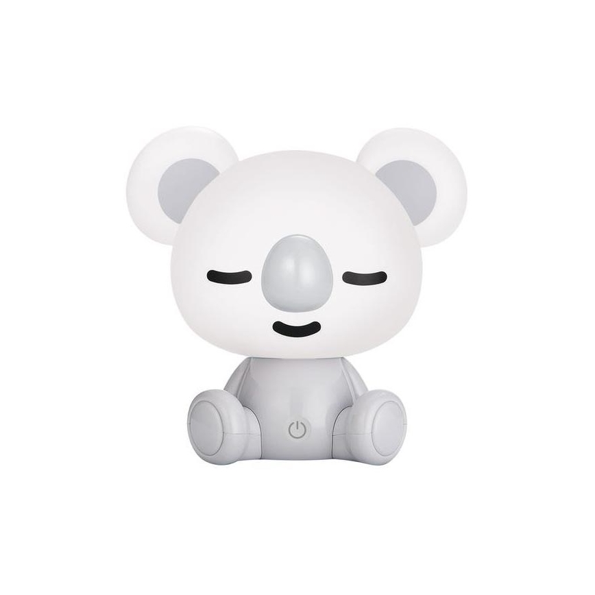 Zuma Line - LED Stmievateľná detská dotyková stolná lampa LED/3W/230V koala šedá