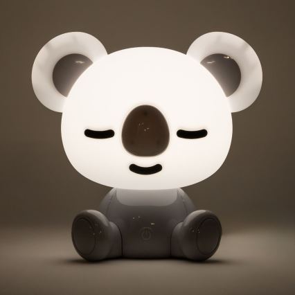 Zuma Line - LED Stmievateľná detská dotyková stolná lampa LED/3W/230V koala šedá