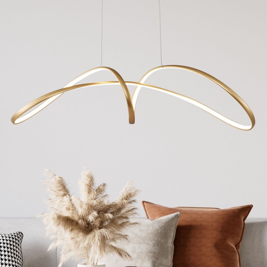 Zuma Line - LED Luster na lanku LED/50W/230V 3000/4000/6000K zlatá