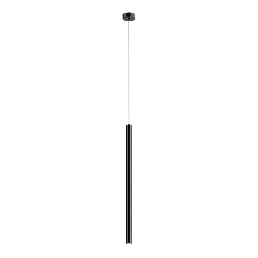 Zuma Line - LED Luster na lanku LED/5W/230V čierny lesklý chróm