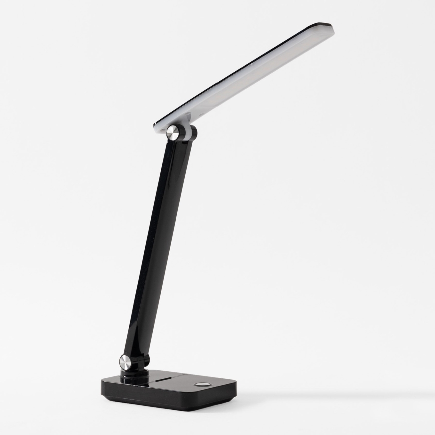 Zuma Line - LED Nabíjacia stolná lampa LED/8W/1200 mAh 3000/4500/6000K CRI 90 čierna