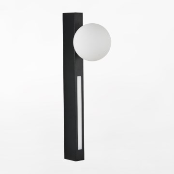 Zuma Line - LED Nástenné svietidlo 1xG9/40W/230V + LED/6W čierna