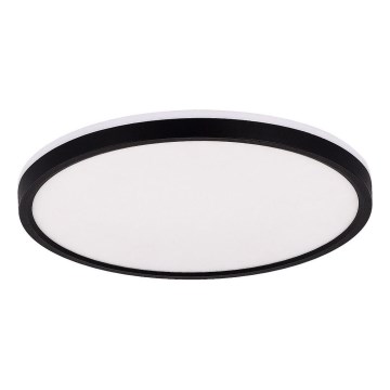 Zuma Line - LED RGBW Stmievateľné stropné svietidlo LED/32W/230V + LED/8W 3000-6000K čierna + diaľkové ovládanie