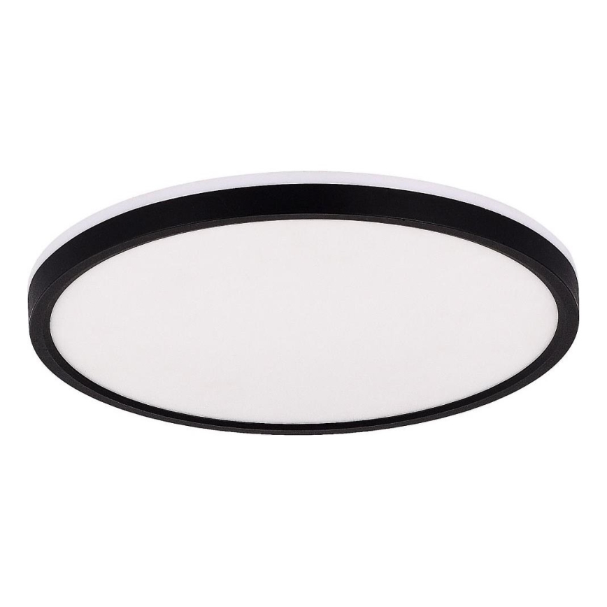 Zuma Line - LED RGBW Stmievateľné stropné svietidlo LED/32W/230V + LED/8W 3000-6000K čierna + diaľkové ovládanie