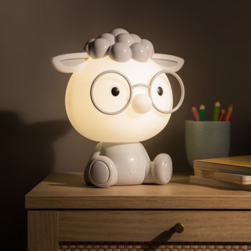 Zuma Line - LED Stmievateľná detská dotyková stolná lampa LED/3W/230V ovca šedá
