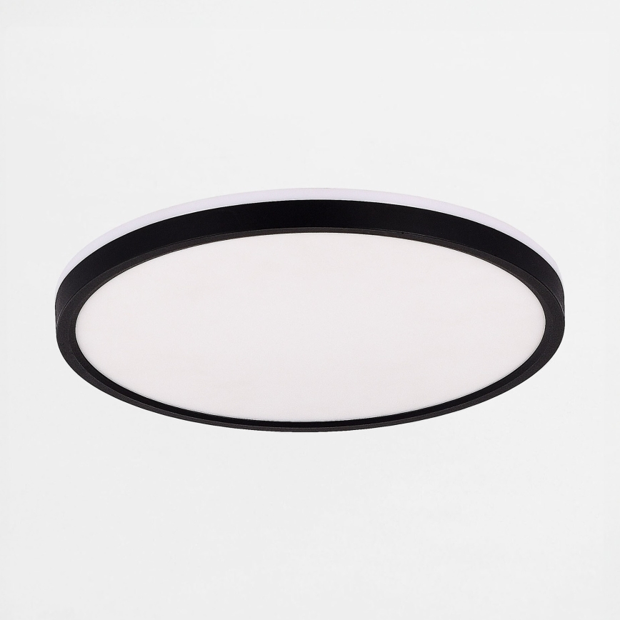 Zuma Line - LED Stmievateľné stropné svietidlo LED/26,5W/230V + LED/6,5W 3000/4000/5500K pr. 32 cm čierna