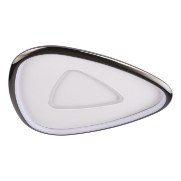 Zuma Line - LED Stmievateľné stropné svietidlo LED/27W/230V 3000K čierny lesklý chróm