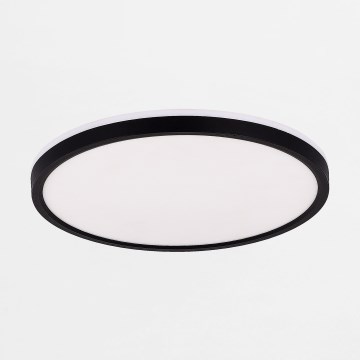 Zuma Line - LED Stmievateľné stropné svietidlo LED/38W/230V + LED/11W 3000/4000/5500K pr. 50 cm čierna