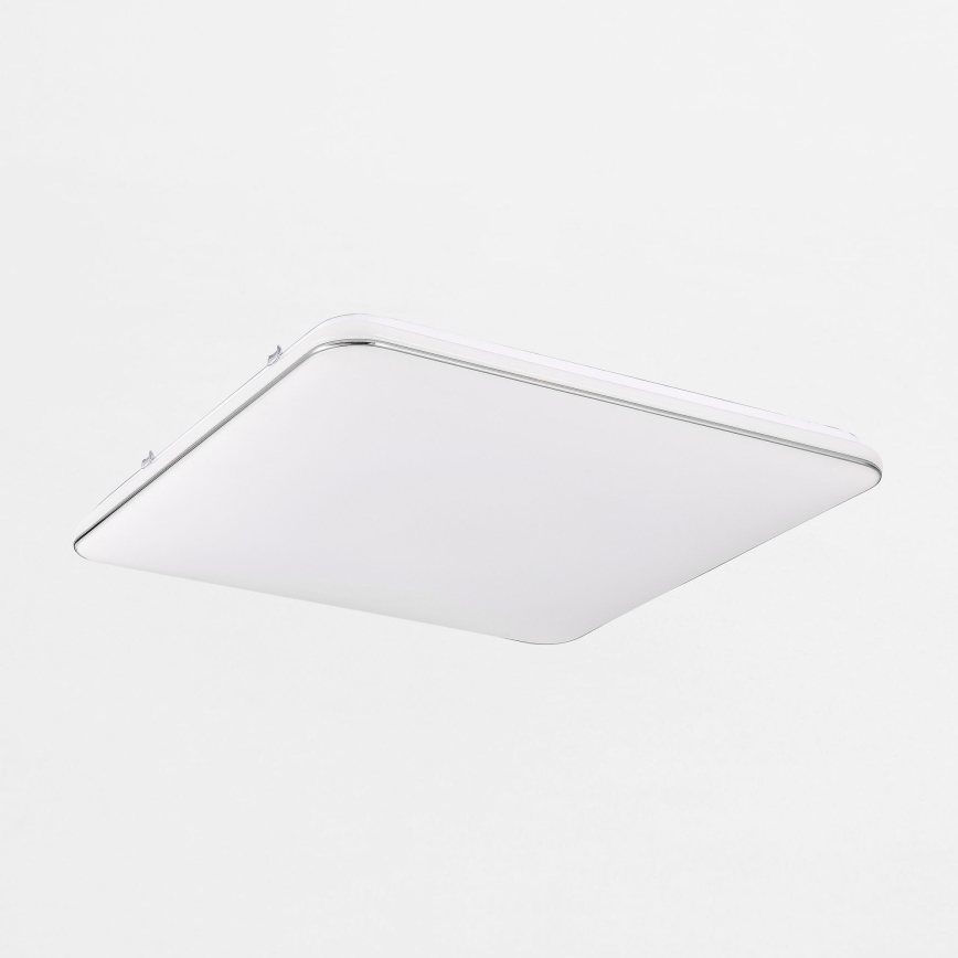 Zuma Line - LED Stmievateľné stropné svietidlo LED/48W/230V 53x53 cm lesklý chróm