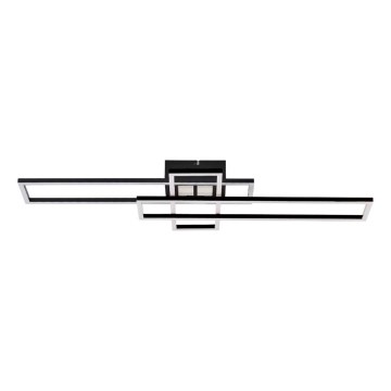 Zuma Line - LED Stmievateľné stropné svietidlo LED/55W/230V 3000-6000K čierna + diaľkové ovládanie