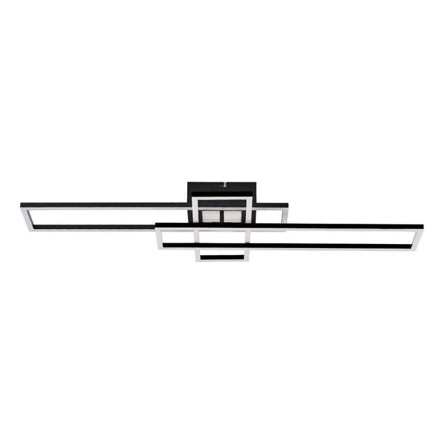 Zuma Line - LED Stmievateľné stropné svietidlo LED/55W/230V 3000-6000K čierna + diaľkové ovládanie