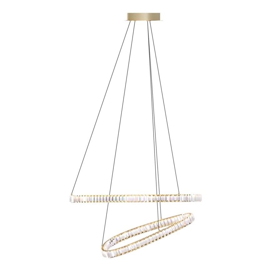 Zuma Line - LED Stmievateľný krištáľový luster na lanku LED/36W/230V 2700-6000K + diaľkové ovládanie