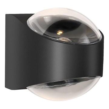 Zuma Line - LED Vonkajšie nástenné svietidlo LED/12W/230V IP65 čierna