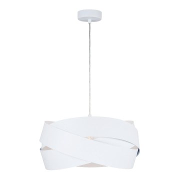 Zuma Line - Luster na lanku 1xE27/40W/230V biela