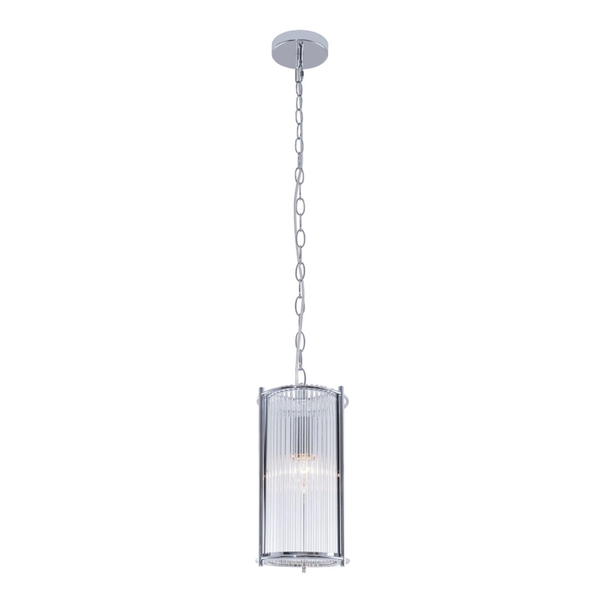Zuma Line - Luster na reťazi 1xE27/40W/230V lesklý chróm