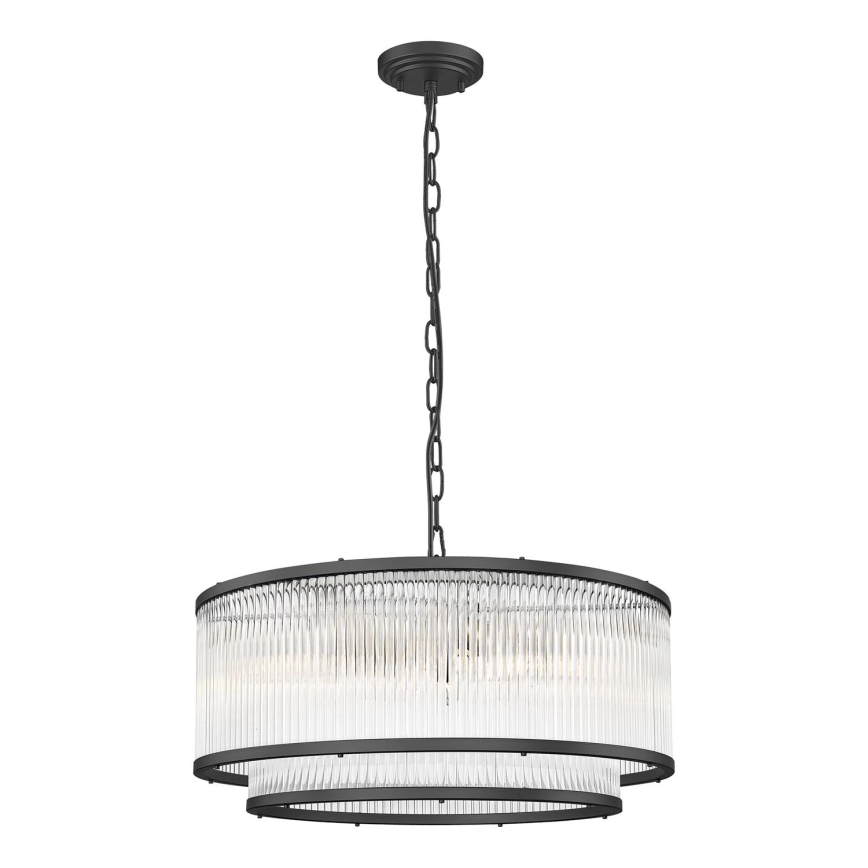 Zuma Line - Luster na reťazi 6xE14/60W/230V čierna