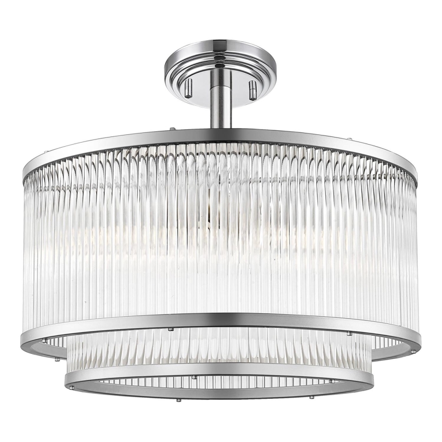 Zuma Line - Luster na tyči 5xE14/60W/230V lesklý chróm