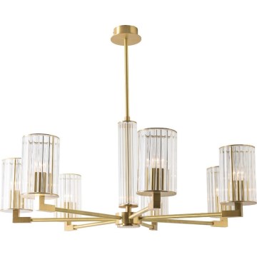 Zuma Line - Luster na tyči 7xE14/7W/230V zlatý