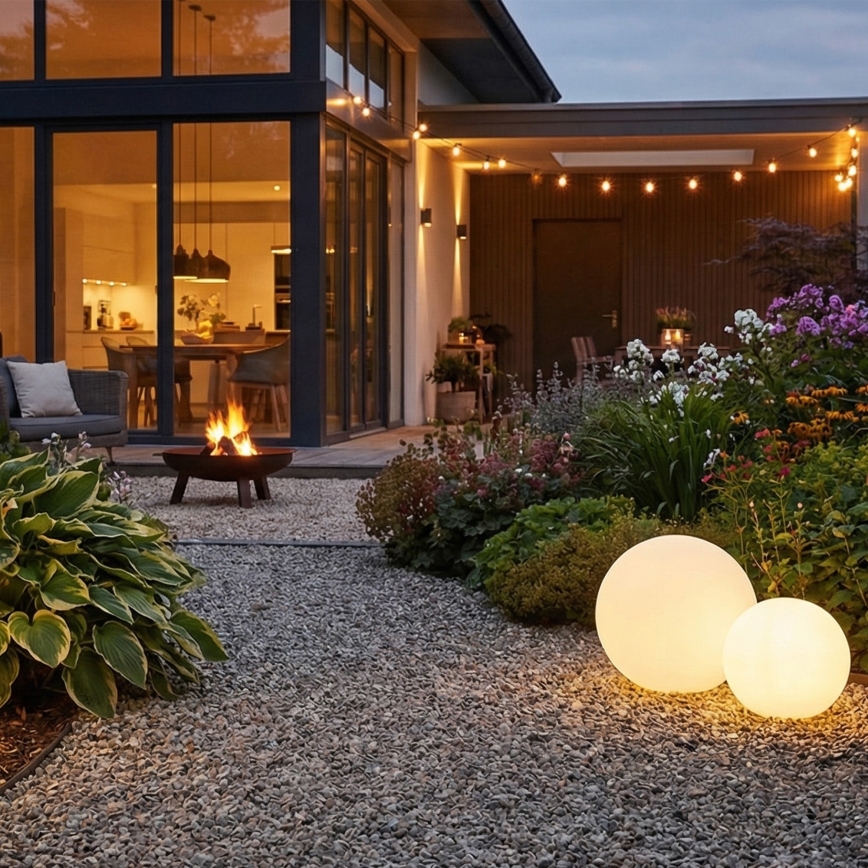 Zuma Line - Vonkajšie svietidlo 1xE27/15W/230V priemer 30 cm IP44