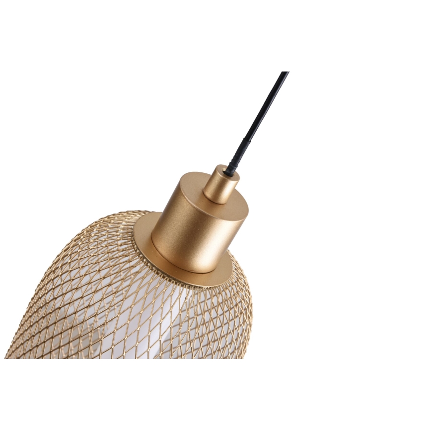 Zuma Line - LED stmievateľný luster na lane LED/27 W/230 V 3000–5700 K zlatý + diaľkové ovládanie