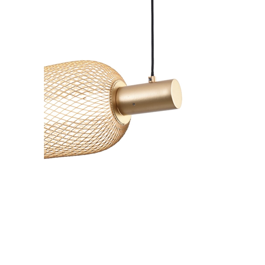 Zuma Line - LED stmievateľný luster na lane LED/27W/230V 3000-5700K zlatá + diaľkové ovládanie