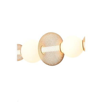Zuma Line - LED stmievateľný luster na lane LED/27W/230V 3000-5700K zlatá + diaľkové ovládanie