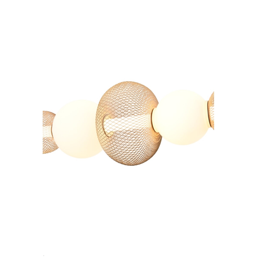 Zuma Line - LED stmievateľný luster na lane LED/27W/230V 3000-5700K zlatá + diaľkové ovládanie