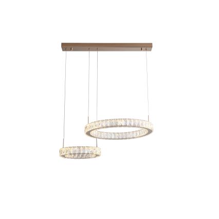 Zuma Line - LED luster na lanku LED/36W/230V ružové zlato