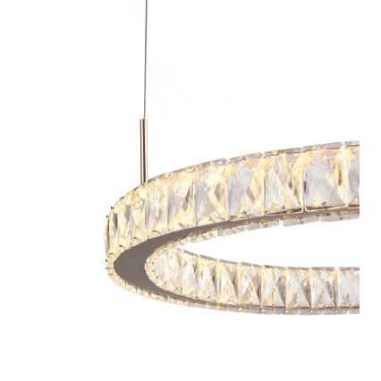 Zuma Line - LED luster na lanku LED/36W/230V ružové zlato