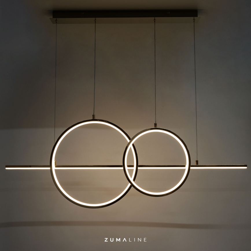 Zuma Line - LED Stmievateľný luster na lanku LED/34W/230V zlatá