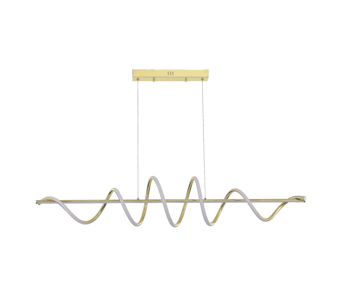 Zuma Line MS902-GD - LED závesný luster na lane ESERO LED/60W/230V zlatý MS902-GD