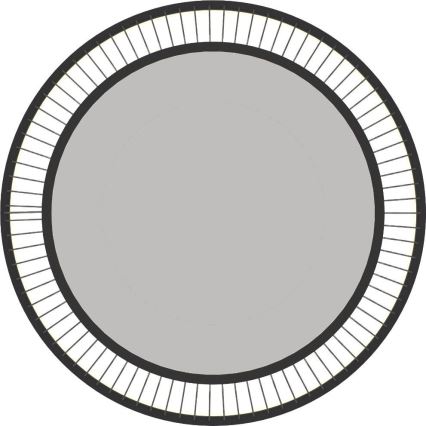 Zuma Line - LED Stmievateľné stropné svietidlo LED/32W/230V 2700-6000K čierna + diaľkové ovládanie