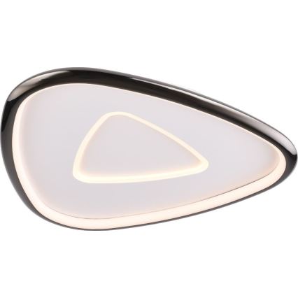 Zuma Line - LED Stmievateľné stropné svietidlo LED/27W/230V 3000K čierny lesklý chróm