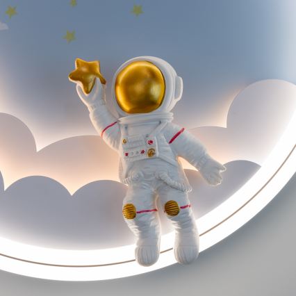 Zuma Line - LED Stmievateľné detské stropné svietidlo LED/42W/230V 3000/5700K astronaut