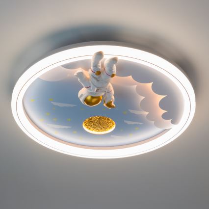 Zuma Line - LED Stmievateľné detské stropné svietidlo LED/42W/230V 3000/5700K astronaut