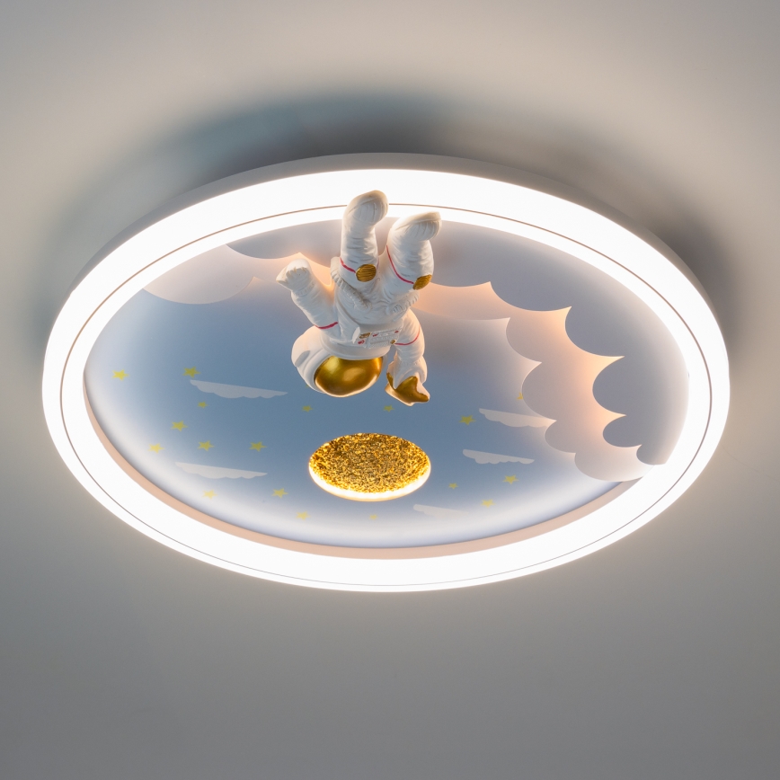 Zuma Line - LED Stmievateľné detské stropné svietidlo LED/42W/230V 3000/5700K astronaut