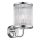 Zuma Line - Nástenná lampa 1xE14/60W/230V lesklý chróm