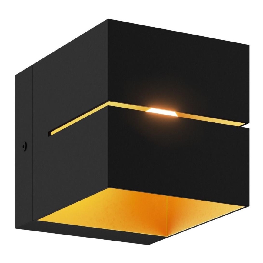Zuma Line - Nástenné svietidlo 1xG9/40W/230V čierna/zlatá