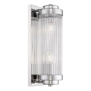 Zuma Line - Nástenné svietidlo 2xE14/60W/230V lesklý chróm