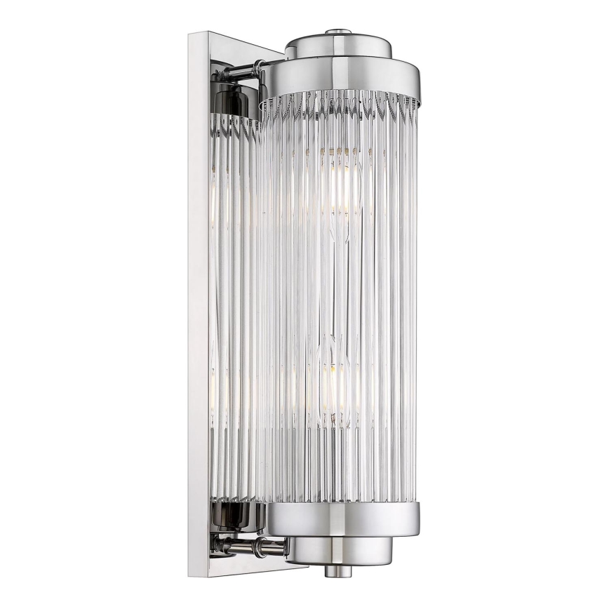 Zuma Line - Nástenné svietidlo 2xE14/60W/230V lesklý chróm
