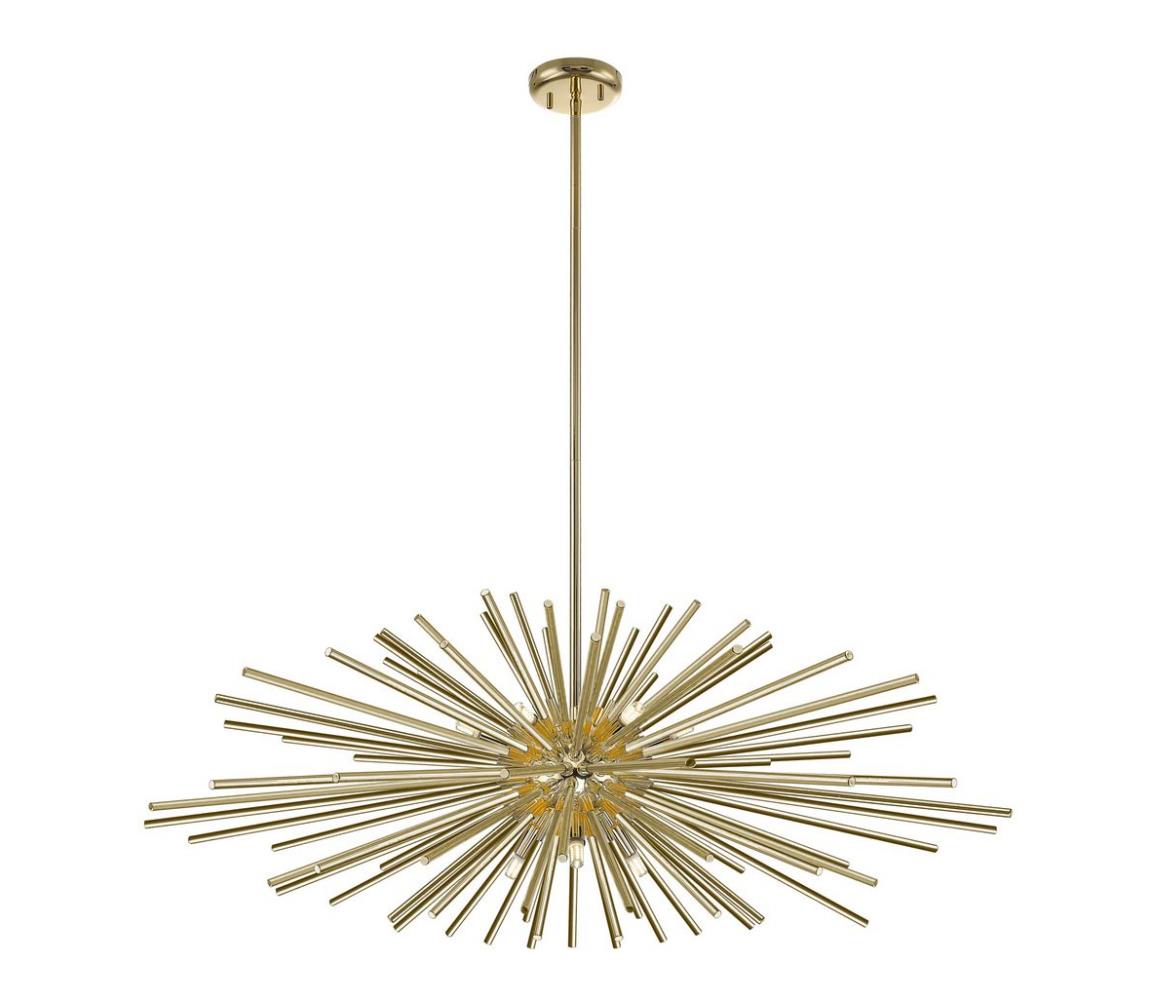 Zuma Line Zuma Line P0491-09E-F7DY - Luster na tyči URCHIN 9xG9/42W/230V