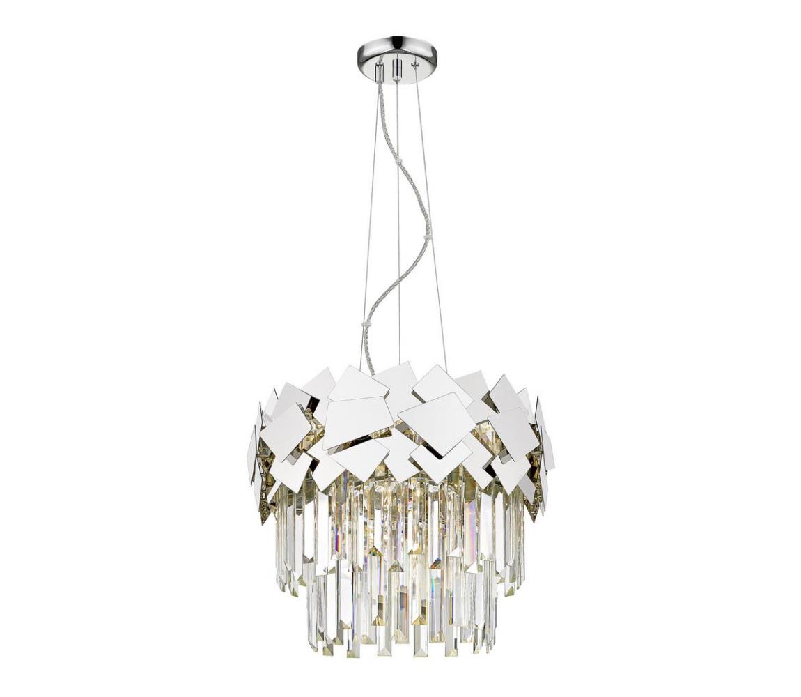 Zuma Line Zuma Line P0506-05A-F4AC - Krištáľový luster na lanku QUASAR 5xE14/40W/230V