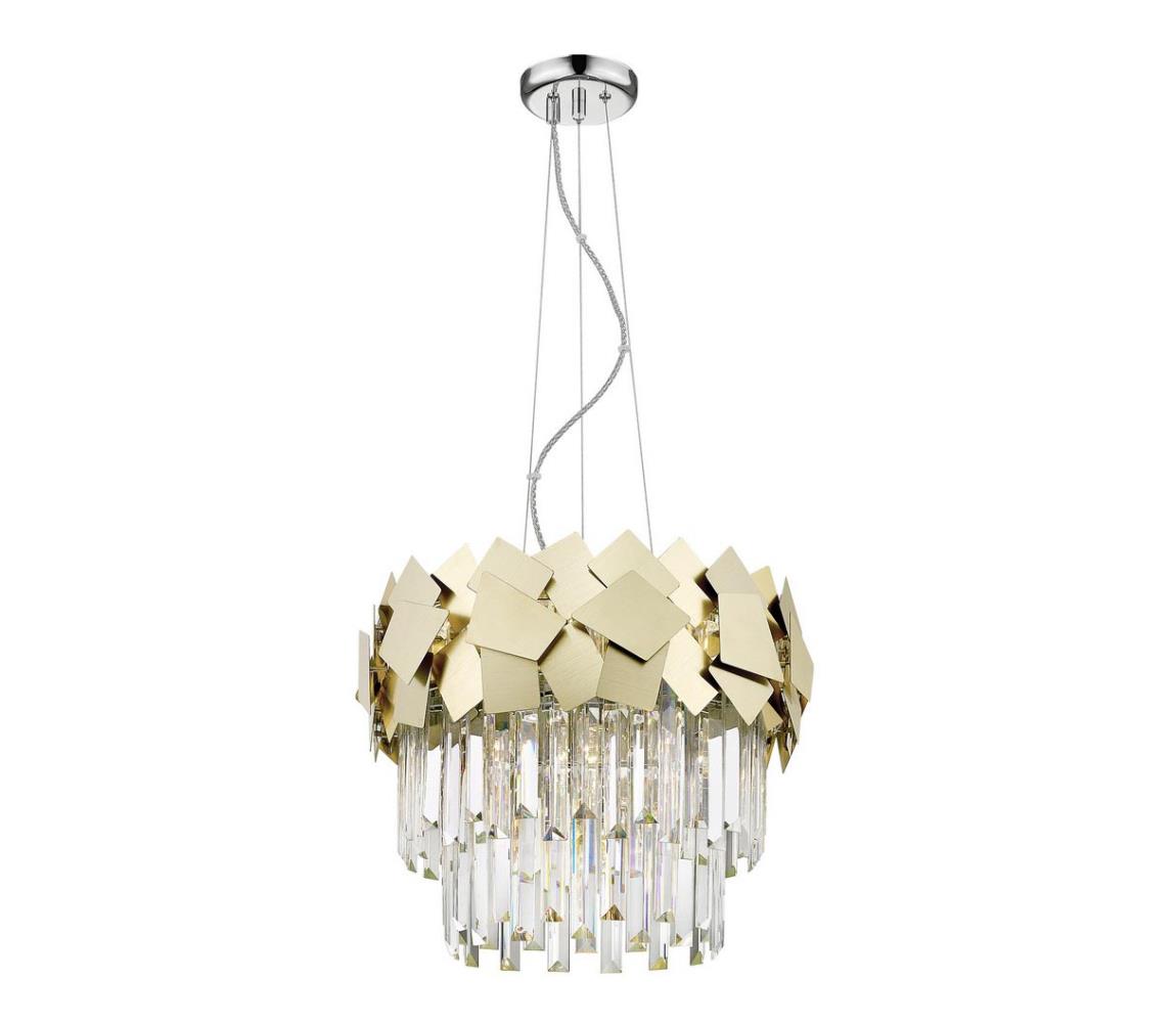 Zuma Line Zuma Line P0506-05A-F4E3 - Krištáľový luster na lanku QUASAR 5xE14/40W/230V