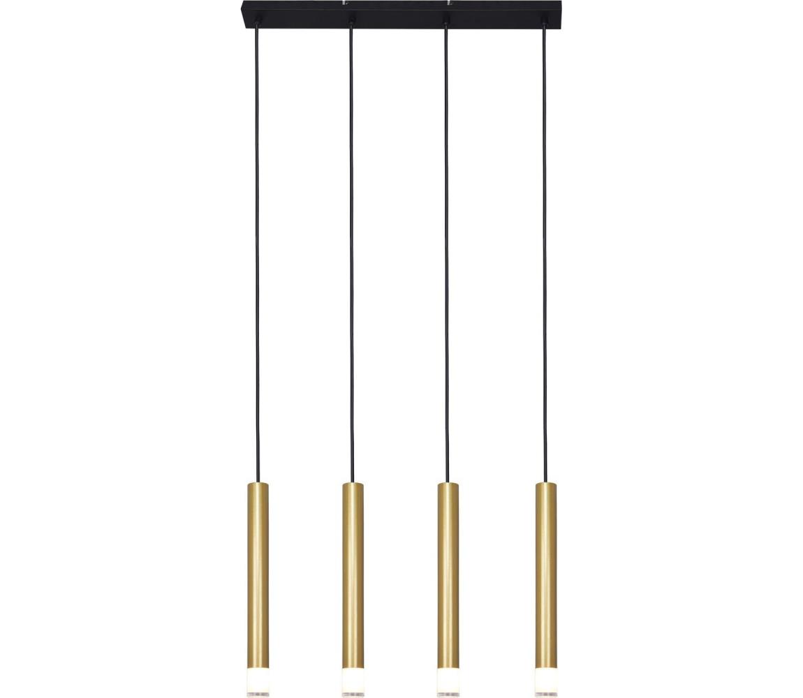 Zuma Line P241125804GD - Luster na lanku VELIC 4xG9/5W/230V zlatý P241125804GD