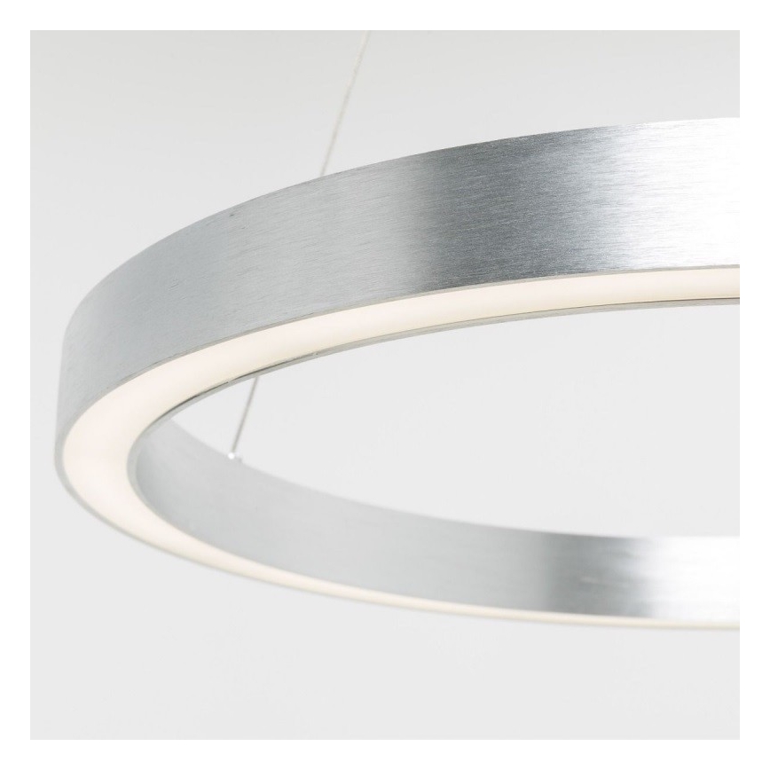 Zuma Line - LED Luster na lanku LED/40W/230V pr. 50 cm strieborná