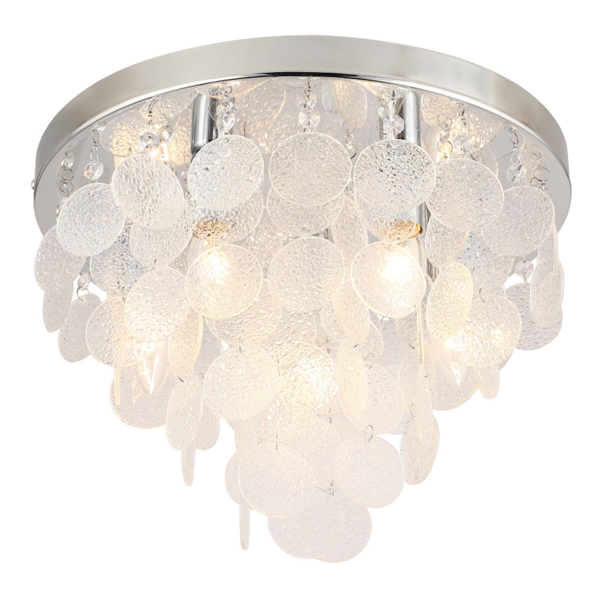 Zuma Line - Prisadený luster 5xE14/40W/230V lesklý chróm