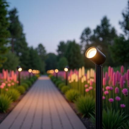 Zuma Line - Vonkajšia lampa 1xGU10/35W/230V IP65 čierna