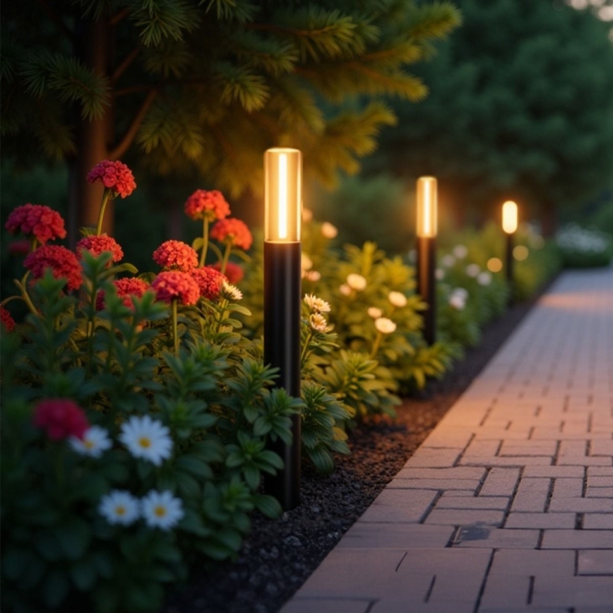 Zuma Line - Vonkajšia lampa 1xE27/60W/230V IP54 čierna