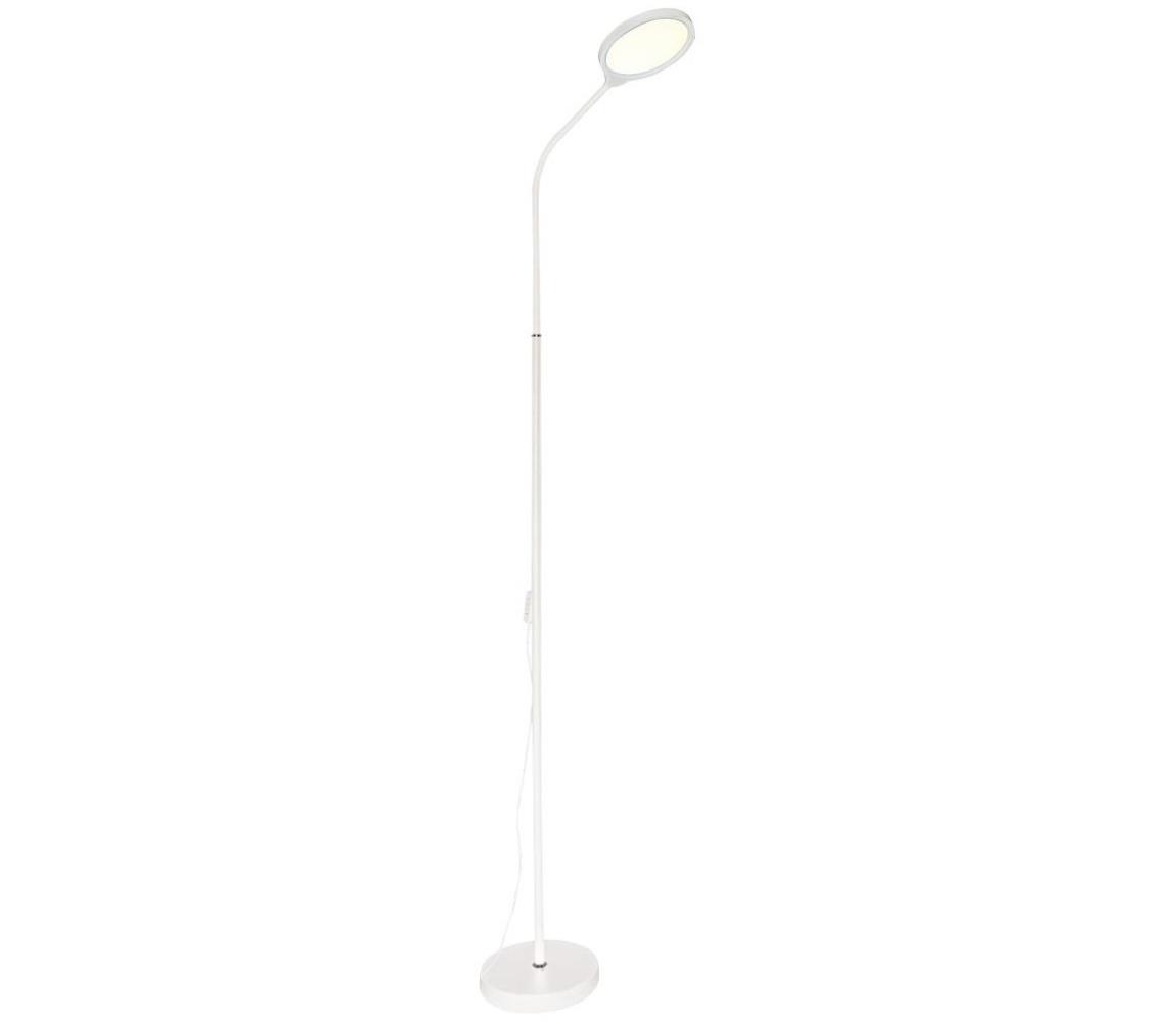 Zuma Line Zuma Line SM-609-WH - LED Stmievateľná stojacia lampa LED/10W/230V biela